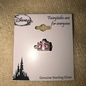 Disney Princess pink castle charm